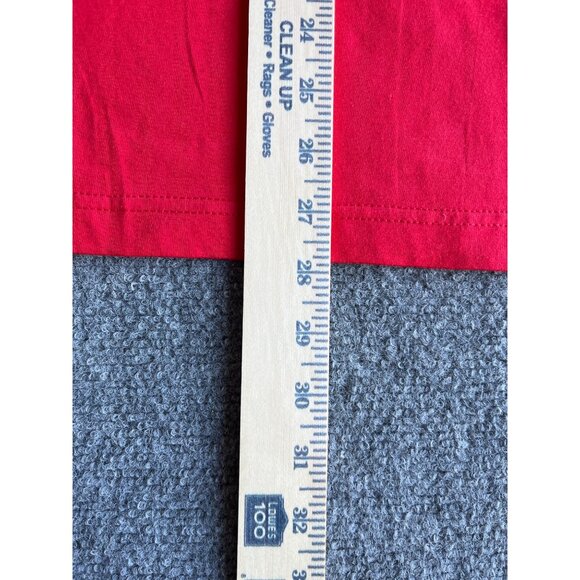 Nike Red Wisconsin Badgers Graphic Tee Medium 28x20 - Picture 3 of 6